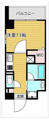 レクシア新梅田DUOの間取り写真
