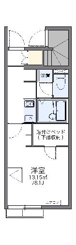 レオネクストクレールシエルの間取り写真
