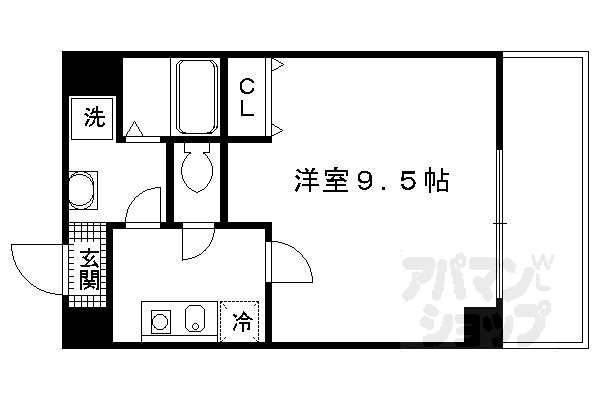 ピジョンハイツ京橋の間取り写真
