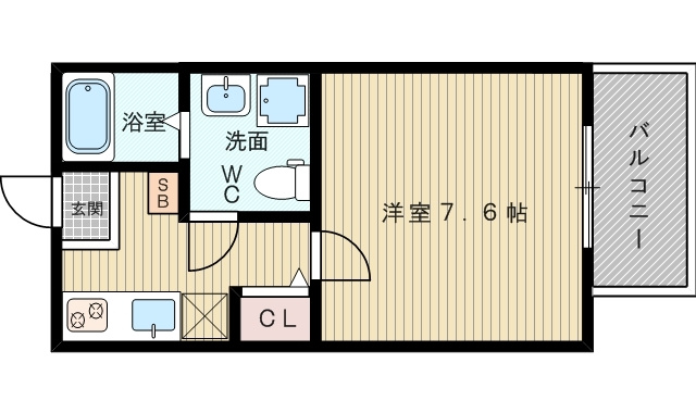 Show Do 上新庄の間取り写真