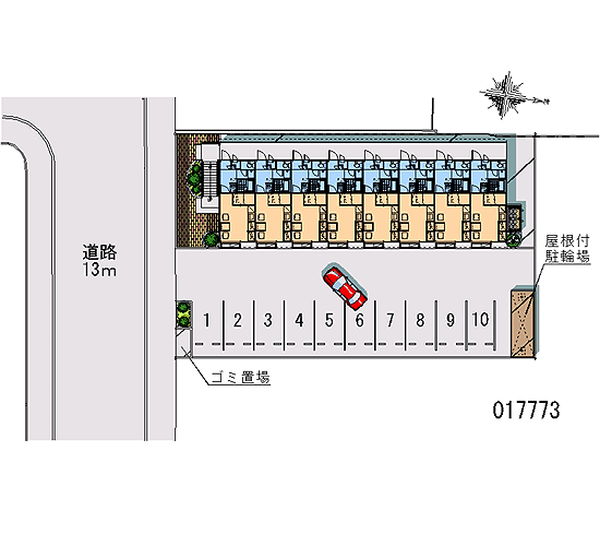 【なぎさ公園前の駐車場】