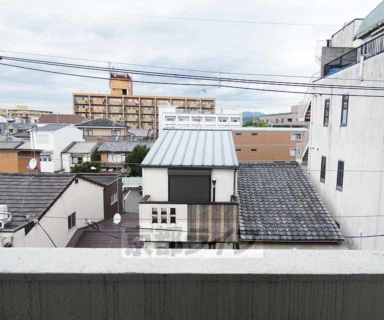 【京都市伏見区竹田久保町のマンションの眺望】