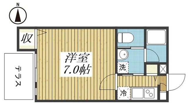 【ルミエール エタンセル ドゥーの間取り】