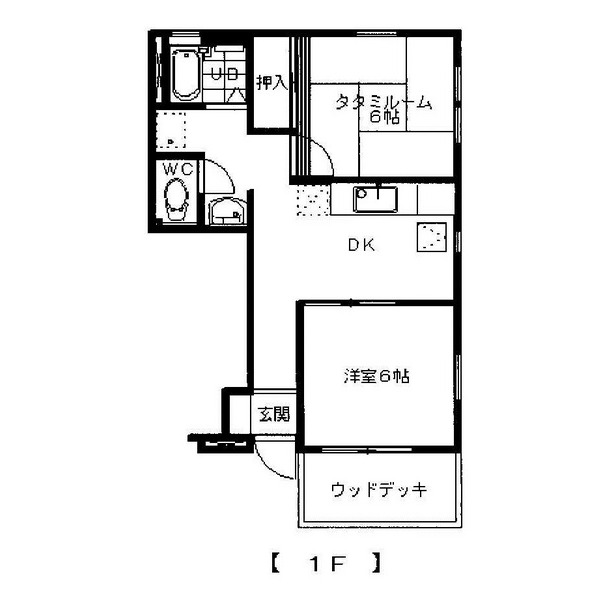 福島県郡山市八山田西２（アパート）の賃貸物件の間取り