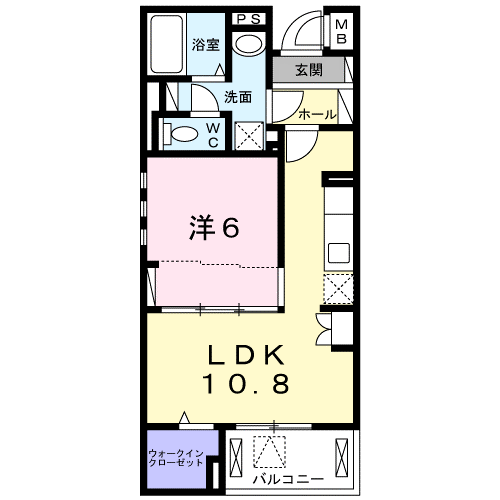 ブリッサ港南の間取り