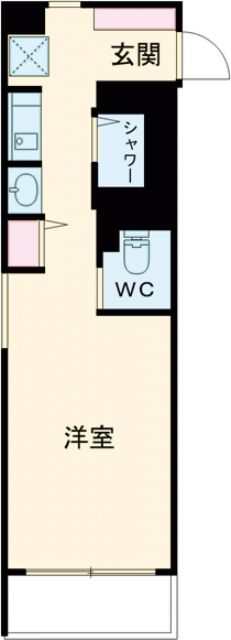 町田市玉川学園のマンションの間取り