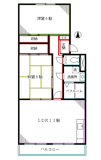 コート杉並の間取り