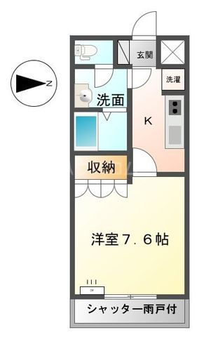 ファイブシャトーかすみの間取り