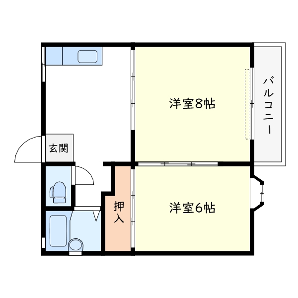 リバーサイドビューの間取り