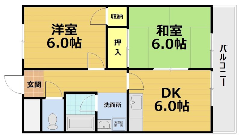 ザ・メドゥズの間取り