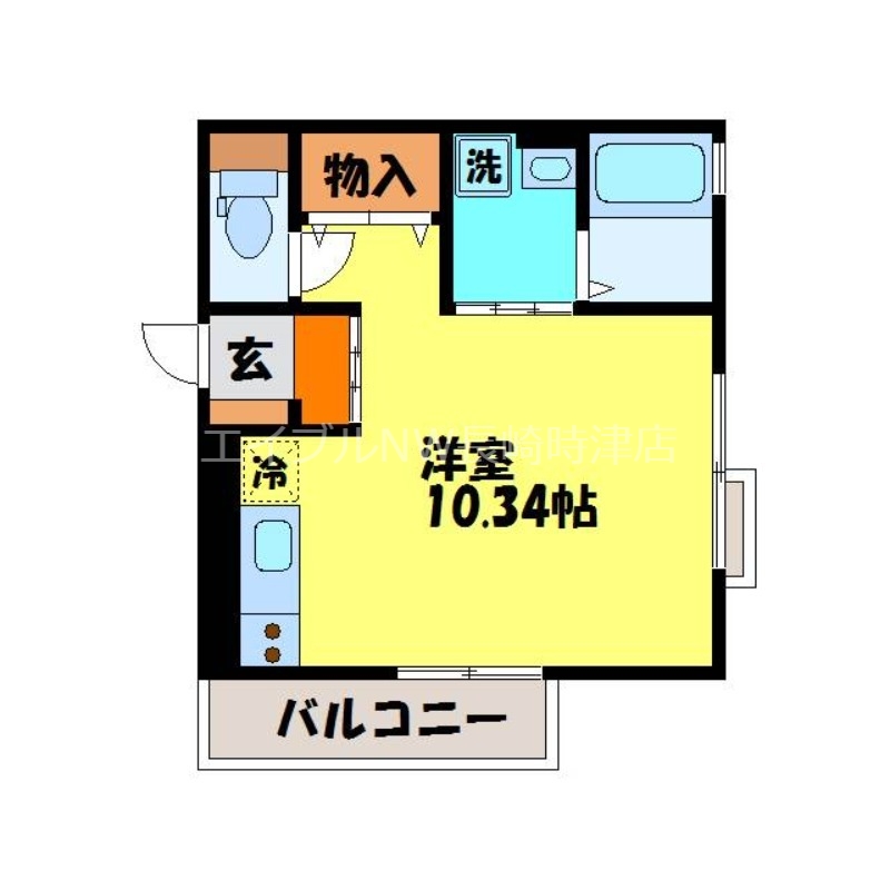 ビジュービスタIVの間取り