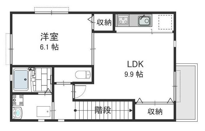 【プロヴァンス参番館の間取り】