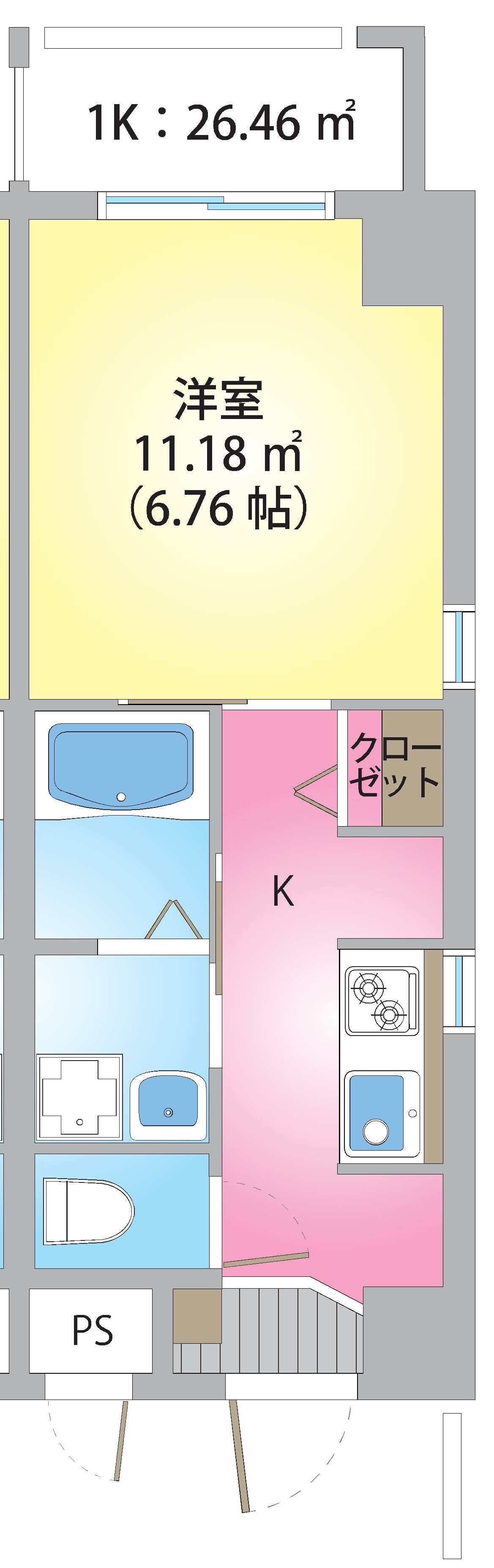 ライズタイパナの間取り