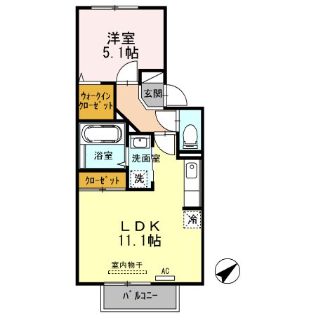 ミラカーサの間取り