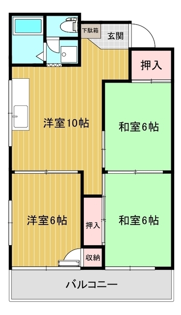 第一アネックスビルの間取り