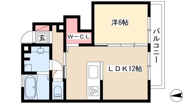 ボン・ファブールの間取り