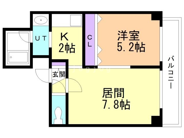 ＩＳグランデ札幌の間取り