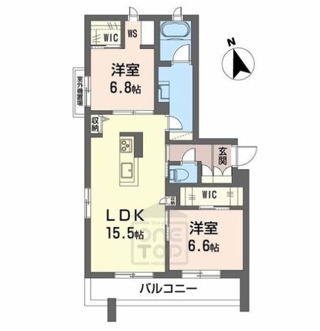 シャーメゾン スエヒロの間取り