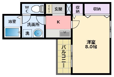 ハイコート西宮の間取り