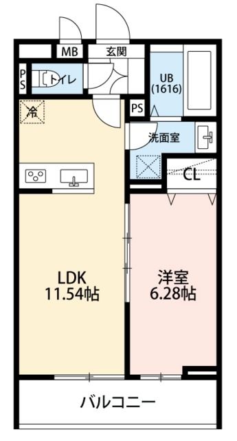 さいたま市北区宮原町のアパートの間取り