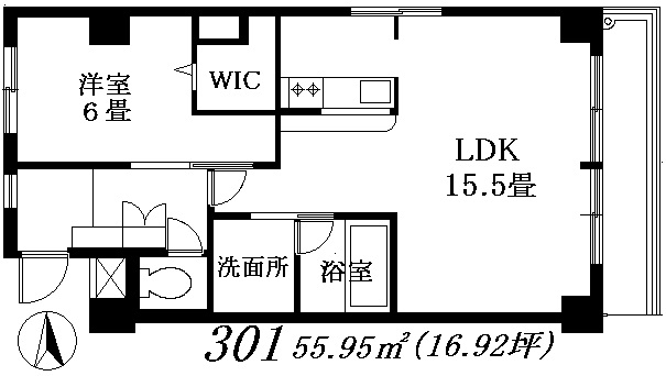 エクセレント和泉の間取り