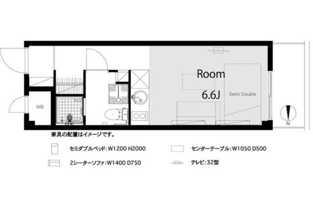 ライオンズプラザ方南町の間取り