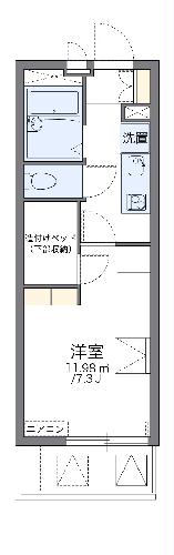 レオパレス八事の間取り