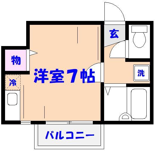 ＣＬ市川の間取り