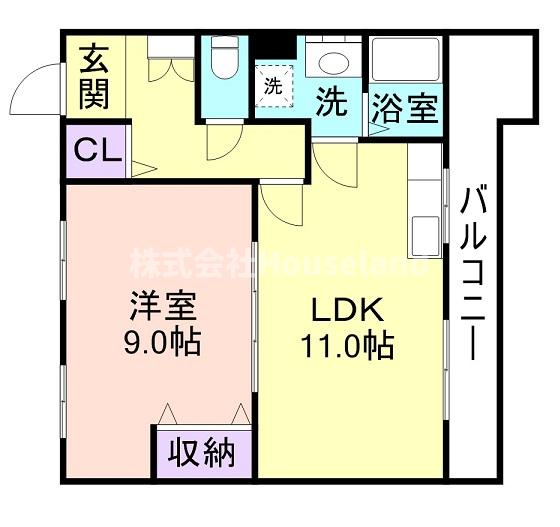 Ｋマンションの間取り