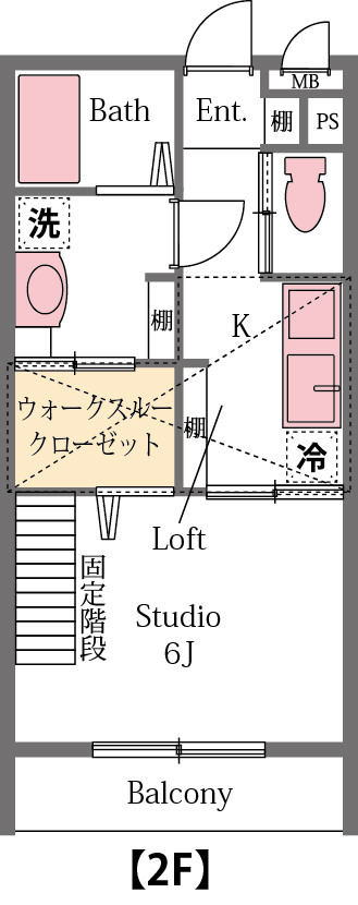 ルナカーサの間取り