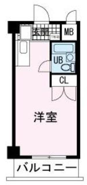 沼津市石川のアパートの間取り