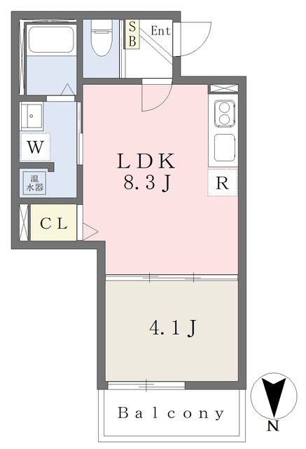 ＬｕＬｕ香ヶ丘の間取り