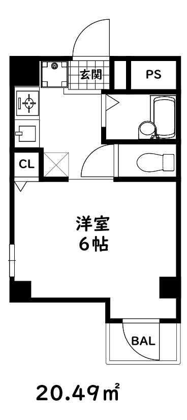 グランドライフ須磨の間取り