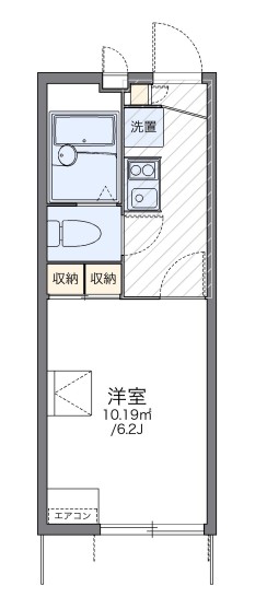 横浜市港南区大久保のマンションの間取り