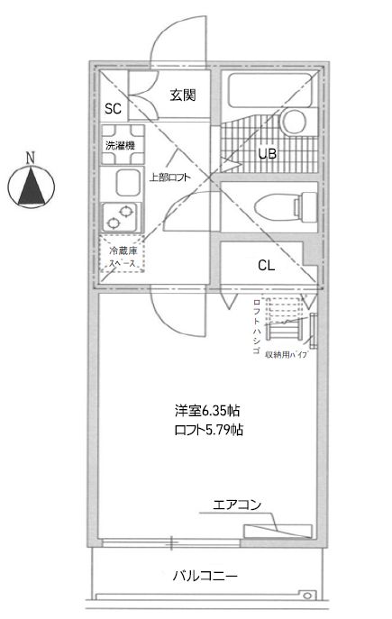 トモズハウスの間取り