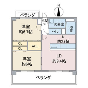 パピルスの間取り