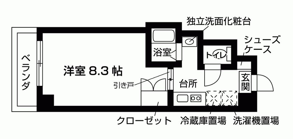 コンポート松尾の間取り