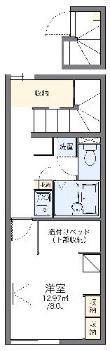 レオパレスゴールドの間取り