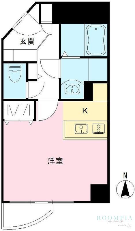 TK田園調布レディースフラッツの間取り