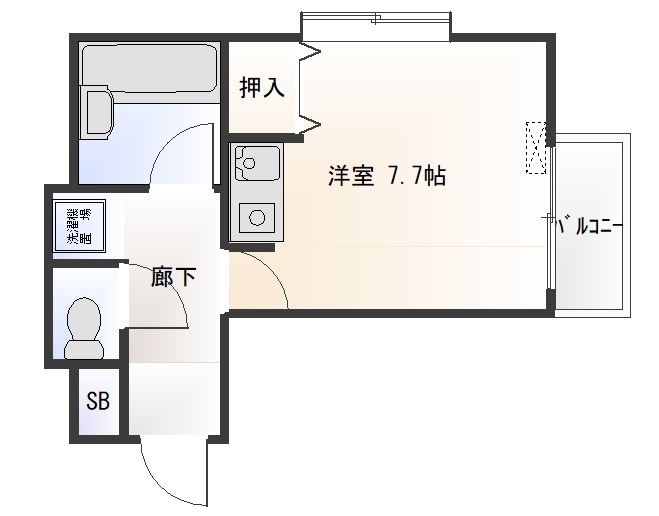 バウムリバティの間取り