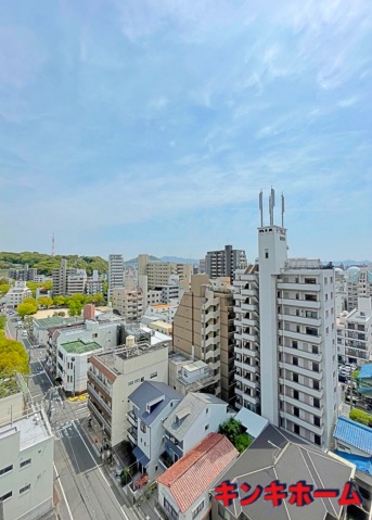 【広島市中区鶴見町のマンションの眺望】