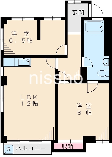 泉脇マンションの間取り