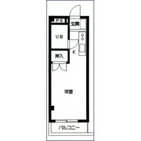 豊橋市花田町のマンションの間取り