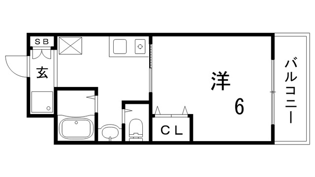 中山手ミオ壱番館の間取り