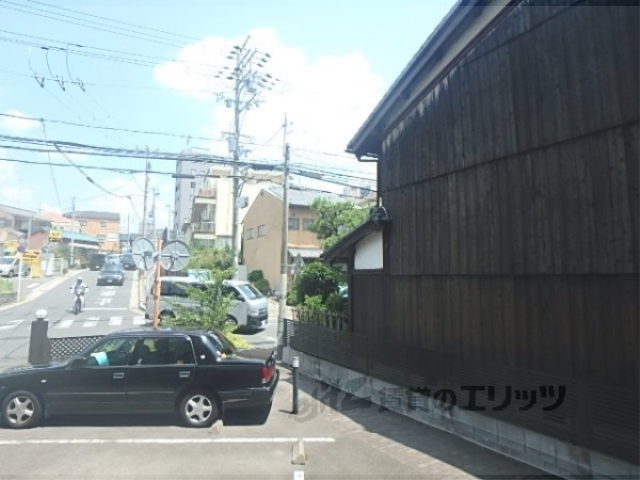 【城陽市寺田のマンションの眺望】