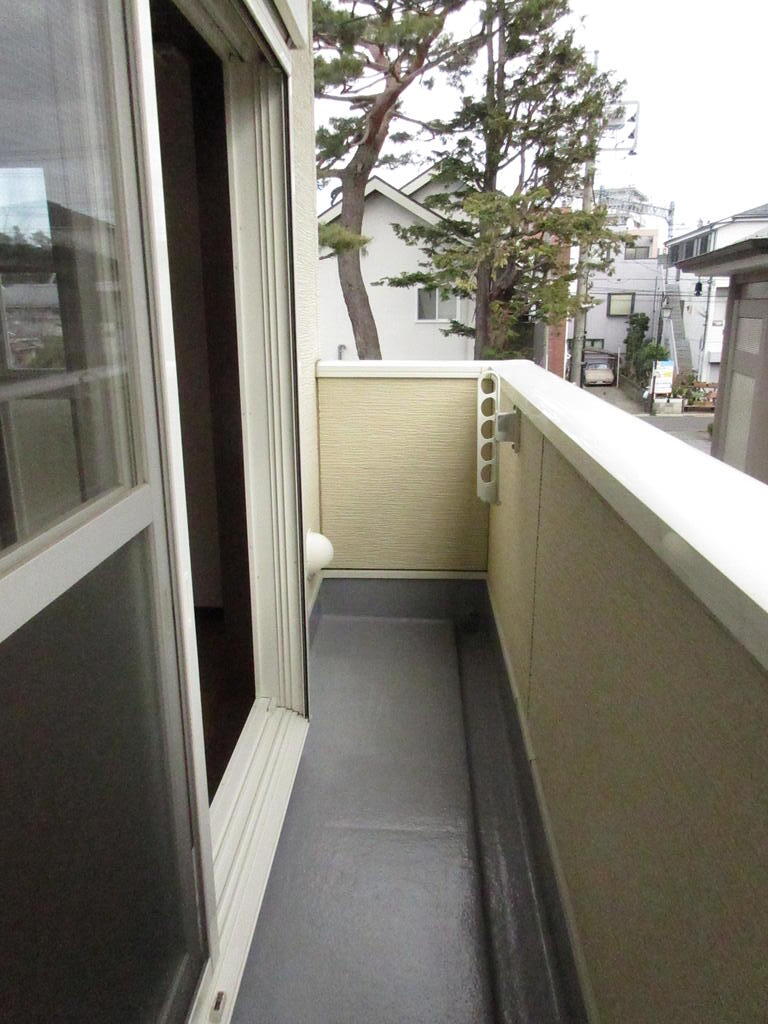 バルコニー　シャッター付いてます◎