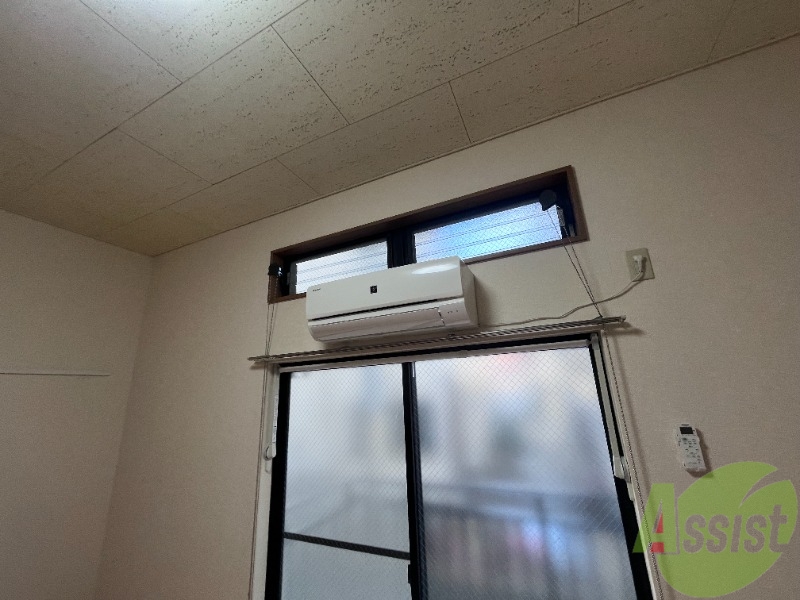 その他設備　エアコンも設置されております。毎日の暮らしが快適になりますね