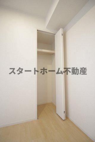 収納　たっぷりとした収納スペースです