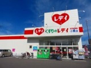 ドラックストア　くすりのレデイ小栗店様（ドラッグストア）まで650m