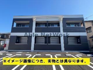 建物外観　建築中